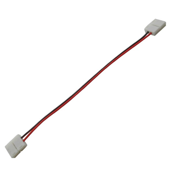 Klip napájacia spojka pre LED pásiky, obojstranná, šírka 10 mm